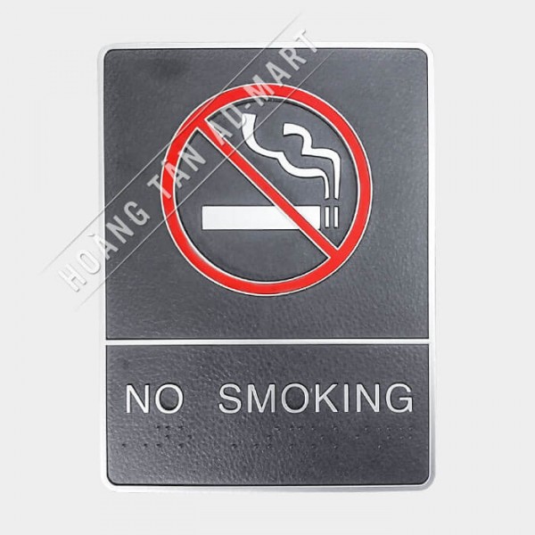 bảng chỉ dẫn no smoking – không hút thuốc