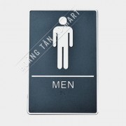 bảng chỉ dẫn toilet nam nhiều màu
